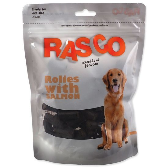 Rasco Pochoutka rolky s lososem 3cm 450g