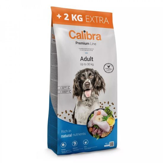 Calibra Dog Premium Line Adult 12+2kg