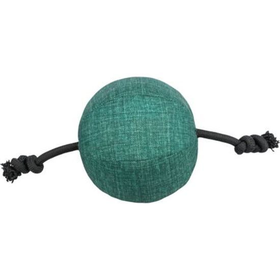 Trixie Be Eco CityStyle míček s lanem 14 x34cm recyklováno tkanina/lano