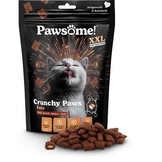 Pawsome! Crunchy Paws s kachním masem 150 g