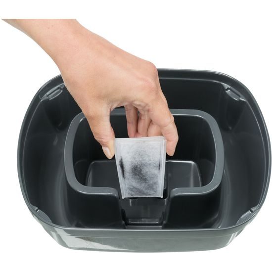 Trixie Pítko fontána Polygon melamin/silikon 2,5 l