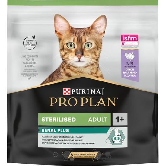 Pro Plan Cat Adult Sterilised Renal Plus krůta 400 g