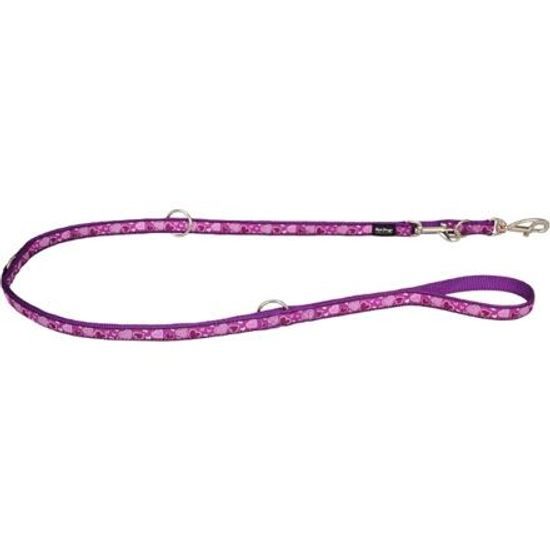 Red Dingo Vodítko přepínací 15 mm x 2 m Breezy Love Purple