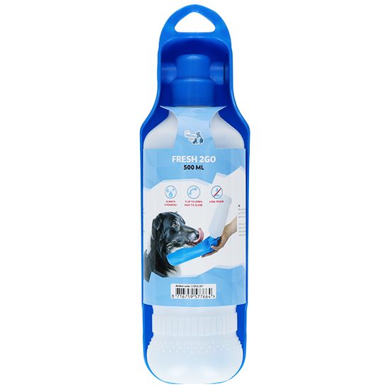 CoolPets Cestovní láhev s miskou Fresh 2GO