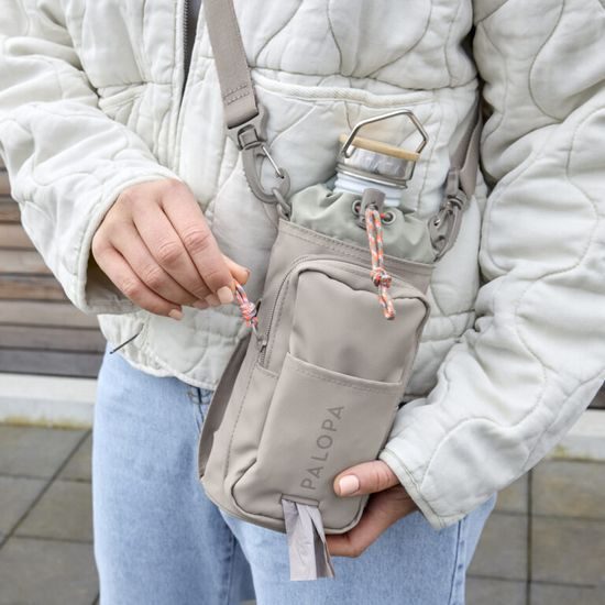 PALOPA Bottle Snack Bag Boudi taupe