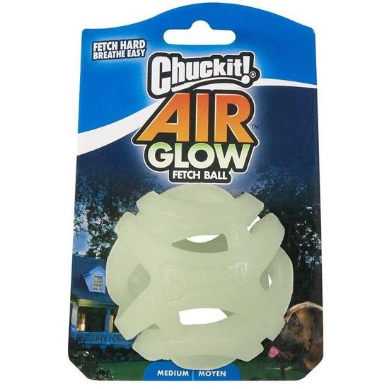 Chuckit! Air Glow Ball děrovaný svíticí míček Medium 6,4 cm