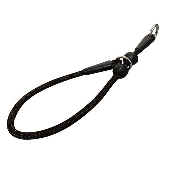 BAFPET Obojek polostahovací lano černá