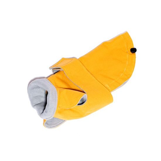 FUNKY DOG Pláštenka pro psa horčičová barva