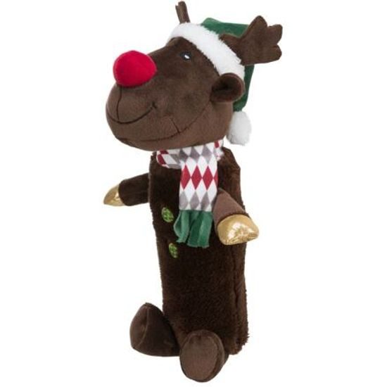 Trixie Xmas REINDEER plyšový sob s pet lahví uvnitř 45 cm