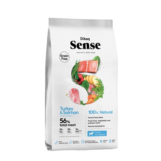 Dibaq Sense Salmon&Turkey PUPPY 12 kg