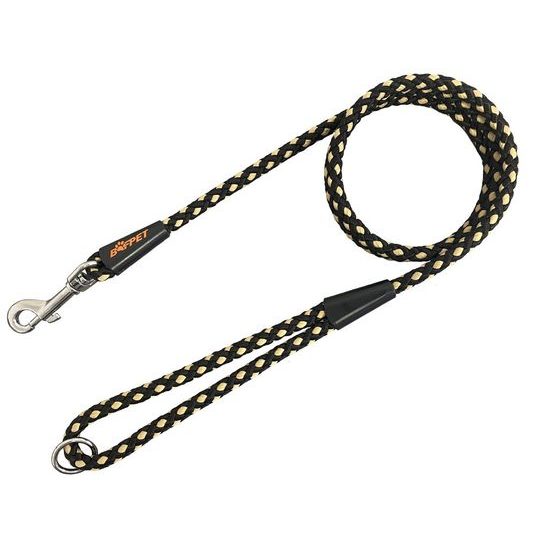 BAFPET Lanové vodítko UZLÍK 10mm béžová