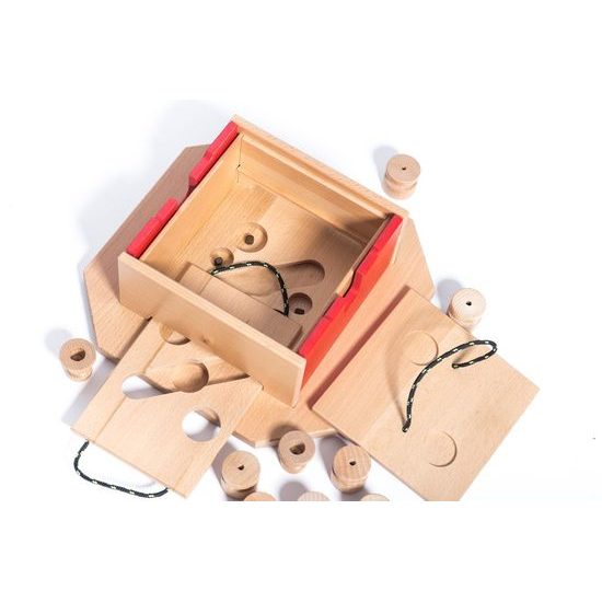 My Intelligent Pets Dřevěný hlavolam Swiss cube