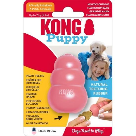 KONG Hračka guma sněhulák Puppy XS