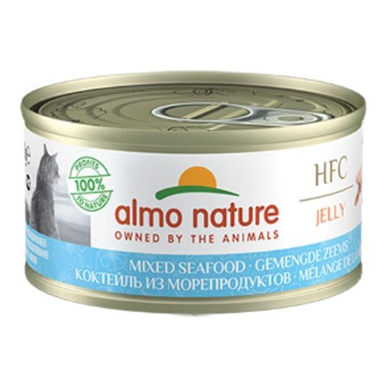 Almo Nature HFC Jelly Mořské plody 70g výhodné balení 24ks