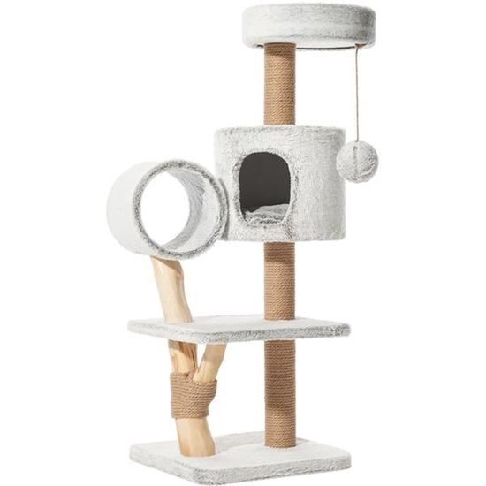 Nobby Škrabadlo Runa 129cm bílo-šedé