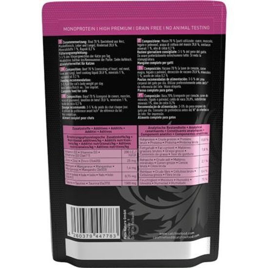 Catz finefood Kapsička CF Purr No.119 s hovězím masem 85 g