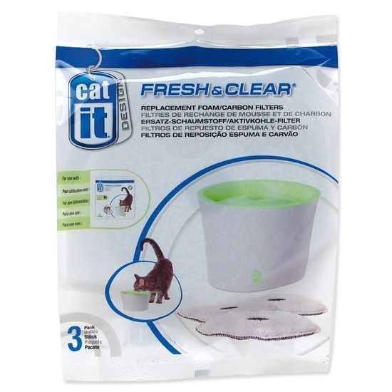 Cat it Náplň uhlí a molitan pro Fresh&Clear 3ks
