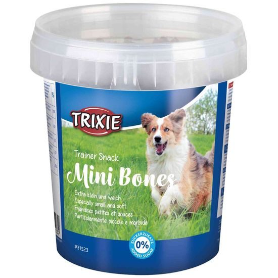 Trixie Trainer snack MINI BONES hovězí jehněčí drůbeží 500 g