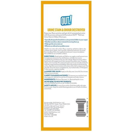 OUT! odstraňovač moči 1l