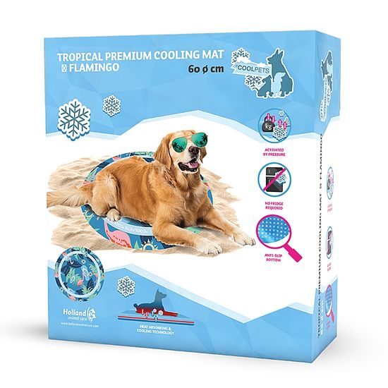 CoolPets Gelová chladící podložka Tropical 60cm