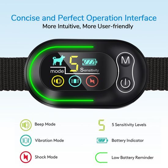 Reedog Protištěkací obojek S2