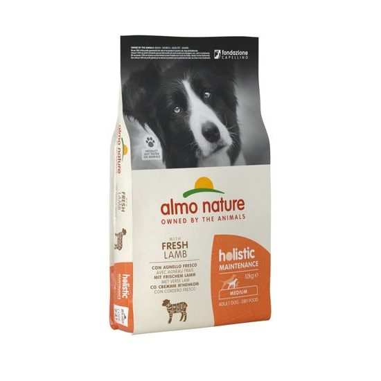 Almo Nature Holistic Maintenance M s čerstvým jehněčím 12kg