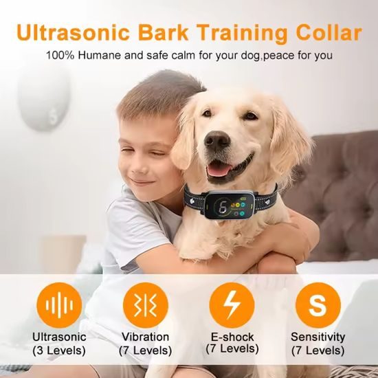 Reedog Protištěkací obojek No Bark Smart Ultrasonic TC-012