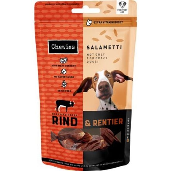 Chewies Salametti Hovězí a sobí maso 60 g