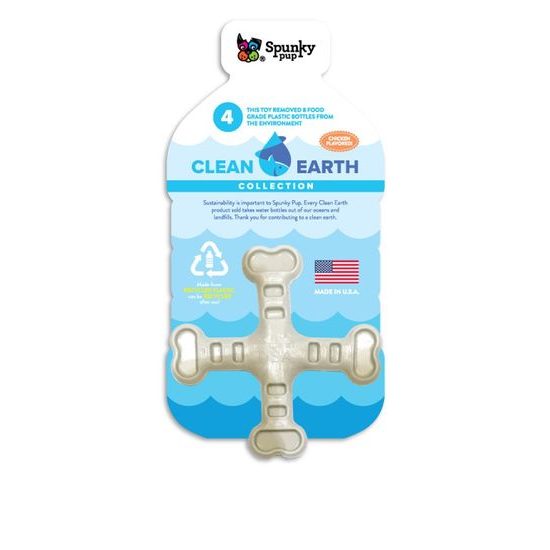 Spunky Pup Kormidlo z recyklovaného plastu "Clean Earth"