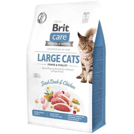 Brit Care Cat Grain-Free Large cats Power & Vitality 0,4 kg