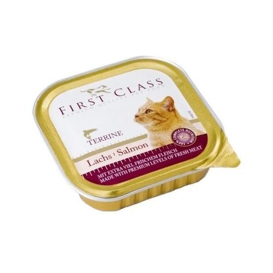 First Class 100g paštika s lososem pro kočky