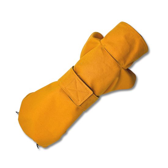 FUNKY DOG Pláštenka pro psa horčičová barva