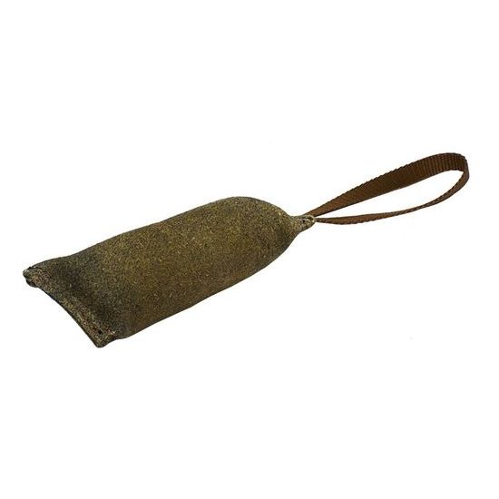 BAFPET Kožený pešek LEDER hnědá