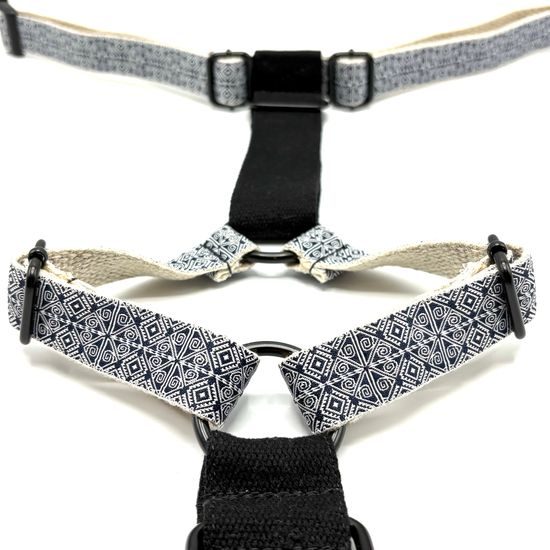 FUNKY DOG Konopný postroj pro psa – neomezující, pohodlný a z přírodních materiálů