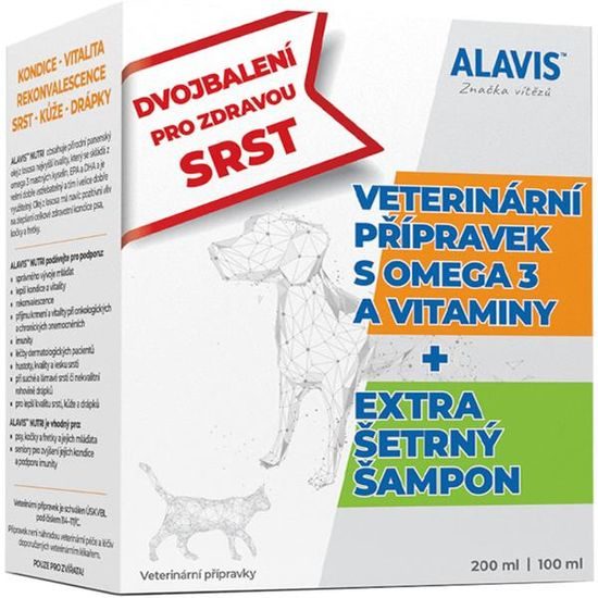 Alavis Nutri 200ml + šampon extra šetrný 100ml