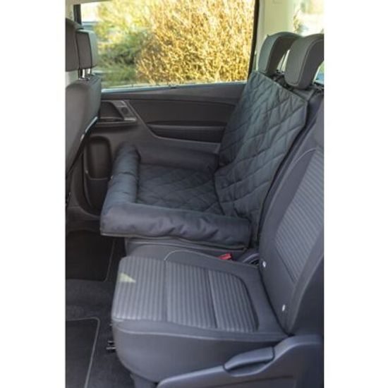 Trixie Polštářový potah do auta dvojitý 95x 10x 50cm černá