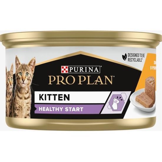 Pro Plan Cat konzerva Kitten kuře v paštice 85 g