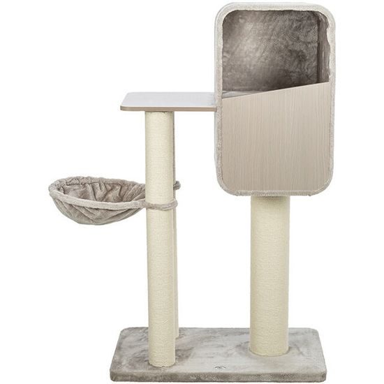 TRIXIE Škrabadlo MARINA, jeskyně, podesta, hamaka, 132 cm, šedá