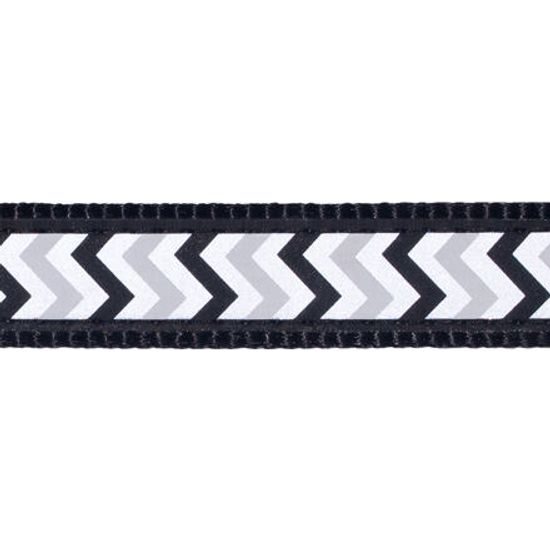 Red Dingo Obojek polostahovací 1,5cm x 26-40cm reflexní