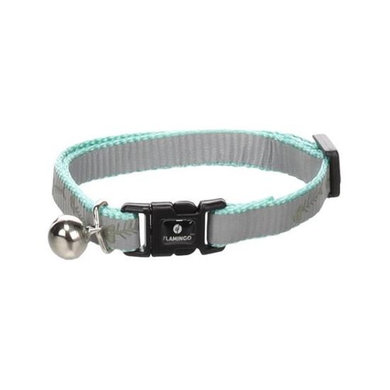 Flamingo Obojek cat Minx 20-34cm mátový