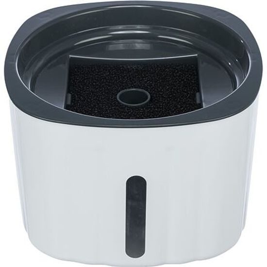 Trixie Pítko/fontánka FLOWER 2l/18,5x 13x18,5cm plast bílá/šedá