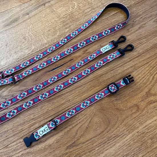 FUNKY DOG Přepínací bavlněné vodítko 3 m