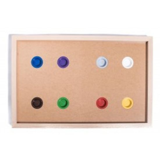 My Intelligent Pets Dřevěný hlavolam Playground (4 kloboučky + 4 válečky)