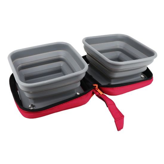 ZOLUX Miska skládací 2v1 BIVOUAK 2x700ml