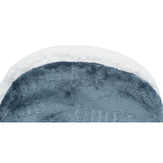 Trixie Plyšový pytel PAUL chumlací ø40x60cm modrá/bílá