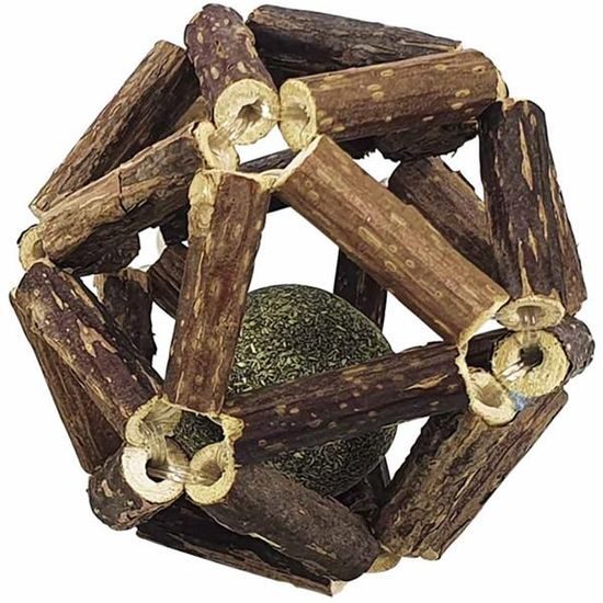 Nobby Hračka cat matatabi s catnip kuličkou 11cm