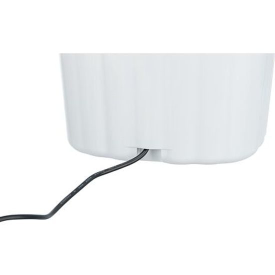 Trixie Pítko/fontánka FLOWER 2l/18,5x 13x18,5cm plast bílá/šedá