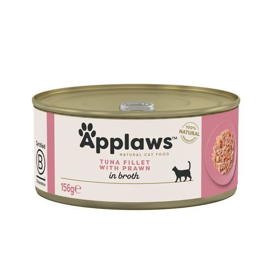 Applaws konzerva Cat Tuňák s krevetami