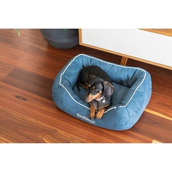 Red Dingo Donut Bed Pelech pro psy Medium 80 cm hnědý