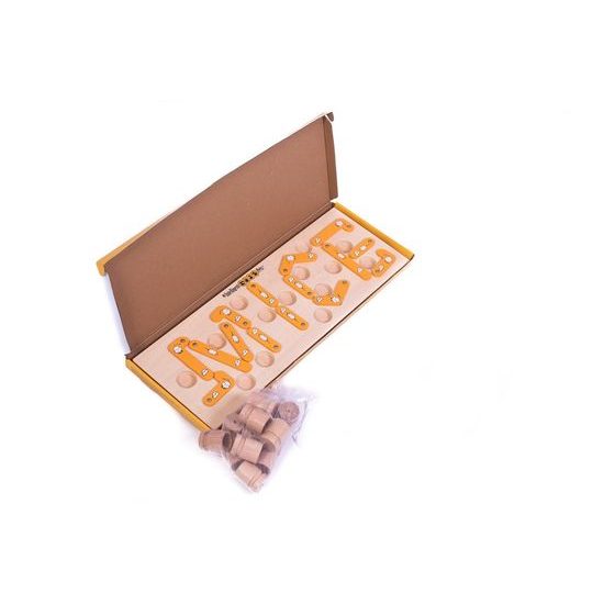 My Intelligent Pets Dřevěný hlavolam Mice (14 dřevěných válečků)